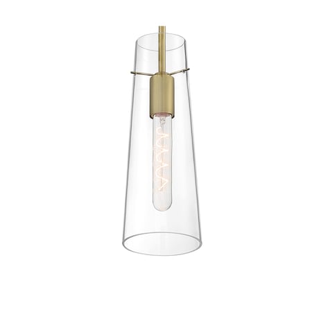 Nuvo Fixture, Pendant, 1-Light, Incandescent, 60W, 120V, A19, Medium Base, Shade Material: Glass 60/6860